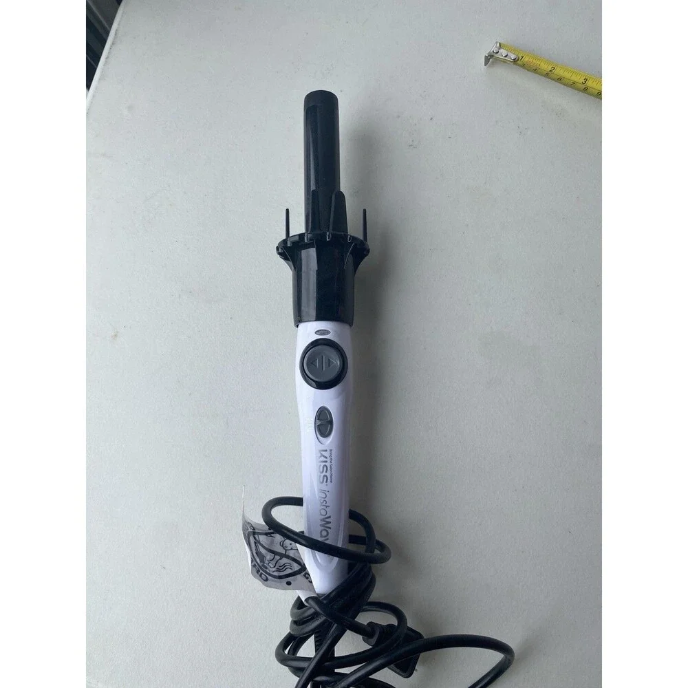 KISS Instawave Deluxe Automatic Rotating Curling Iron 1